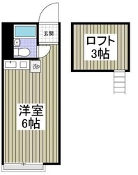 レーベンハイム武蔵野の物件間取画像